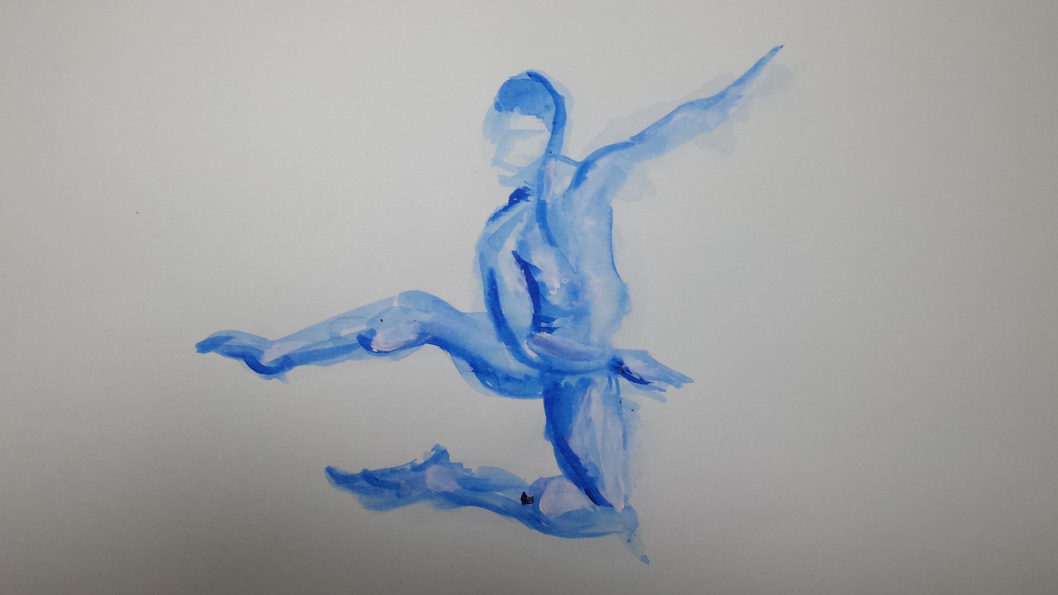Blue dancer  502